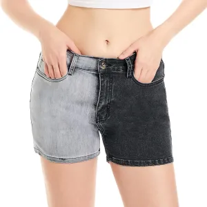 FISCLOSIN Women's Fashion Demin Shorts High Waisted Stretchy Jeans