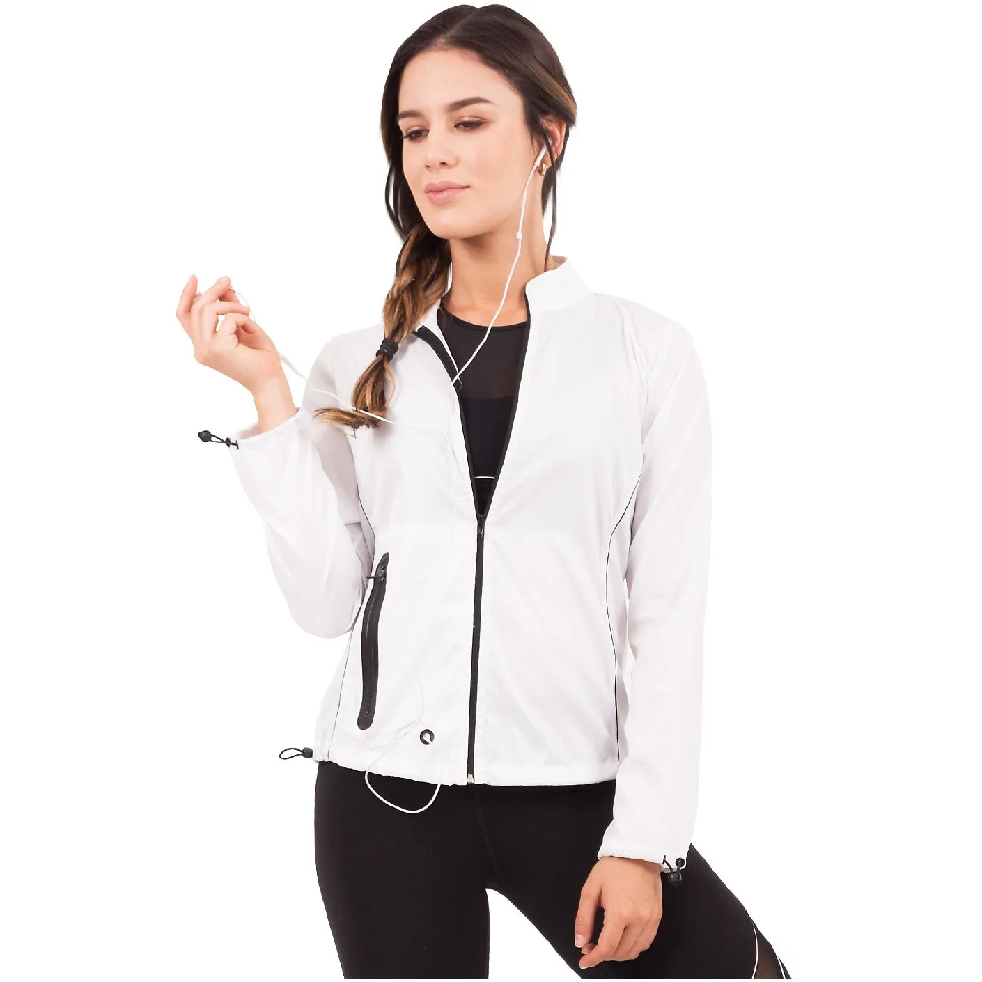 FLEXMEE 982002 | Waves Athleisure Windbreaker With Pocket | Polyester