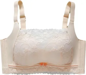Full Coverage Bras for Women Lace No Underwire Minimizer Bralettes Wireless Everyday Bra Comfort Breathable Underwear