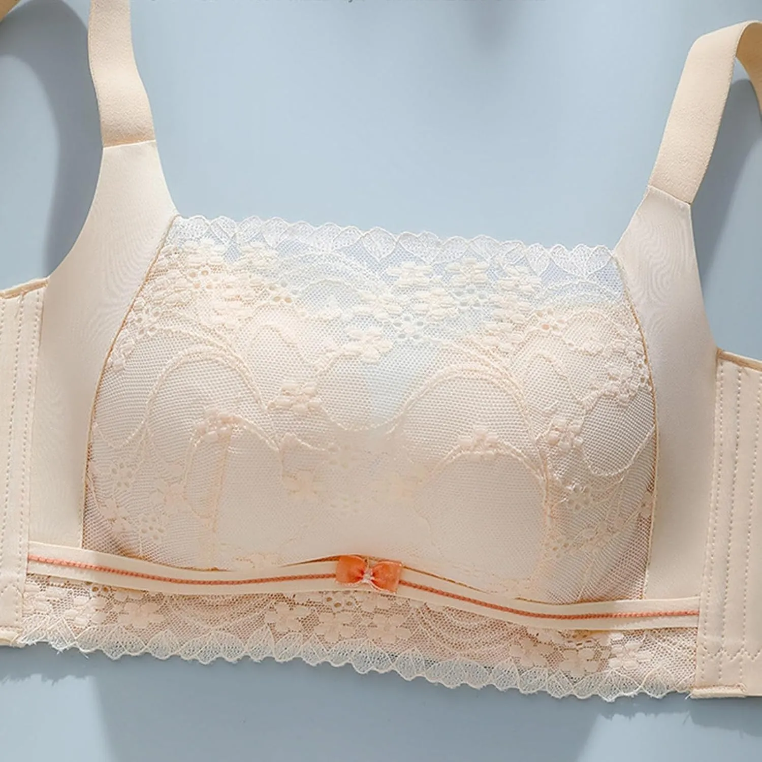Full Coverage Bras for Women Lace No Underwire Minimizer Bralettes Wireless Everyday Bra Comfort Breathable Underwear