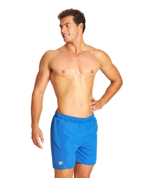 Fundamentals Logo Boxer Royal-Soft Green-White