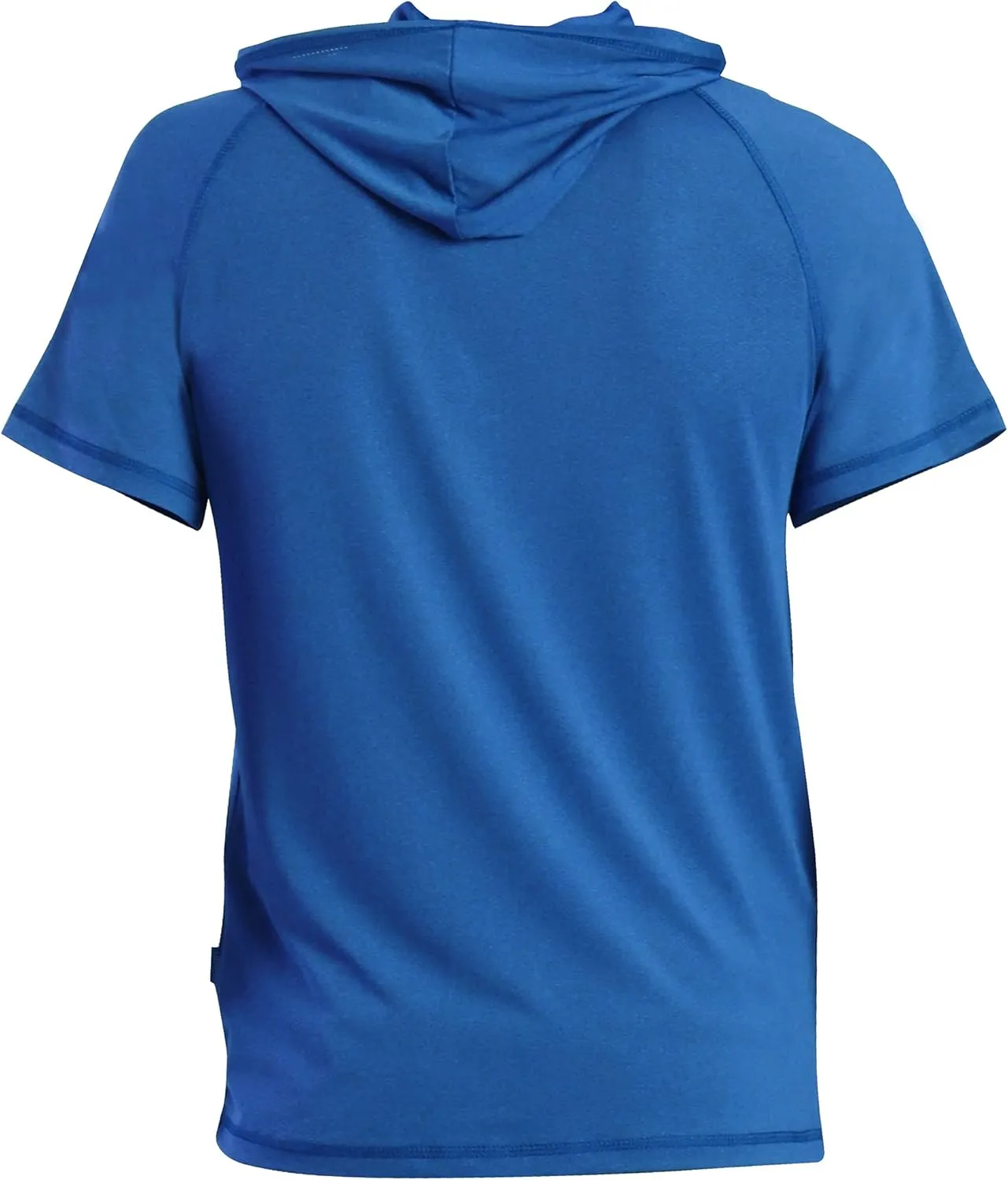 Gary Com Men's Short Sleeve Hoodie T-Shirt Pullover Workout Sweatshirt with Pocket