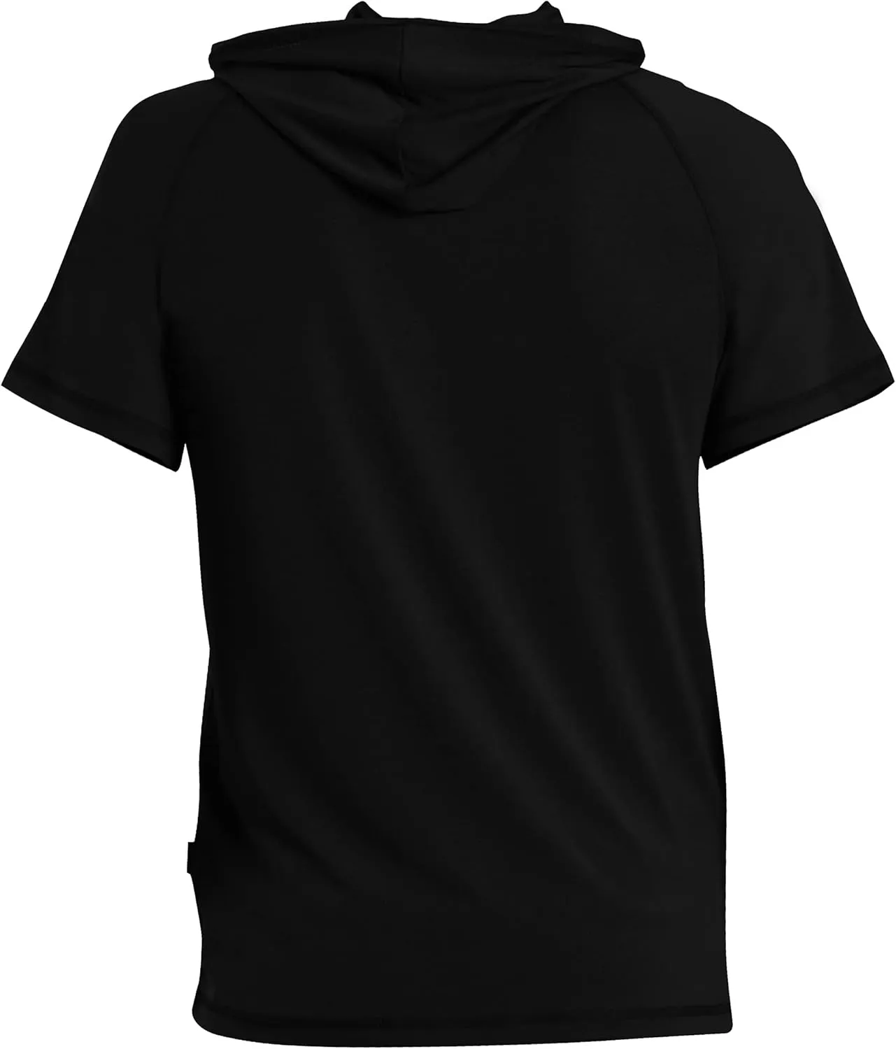 Gary Com Men's Short Sleeve Hoodie T-Shirt Pullover Workout Sweatshirt with Pocket
