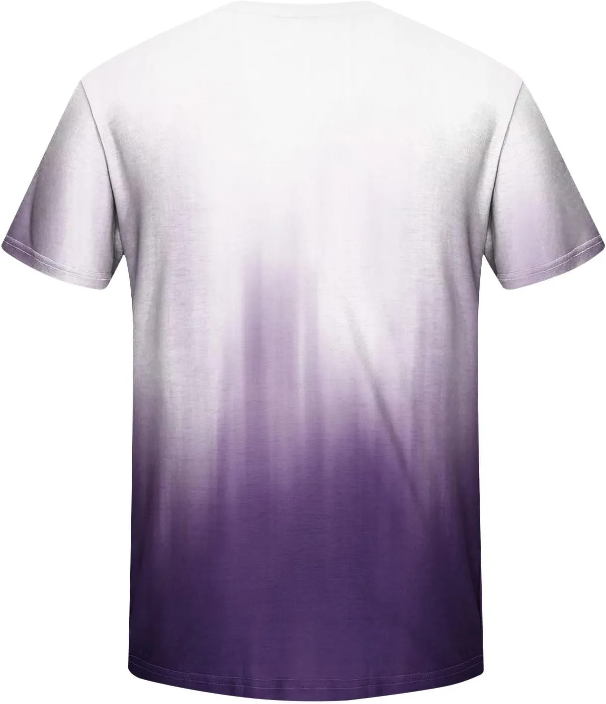 Generic Gradient T-Shirt for Men Oversized Short Sleeve Crew Neck Sports Shirts Summer Casual Plus Size Tees Loose Fit Tops