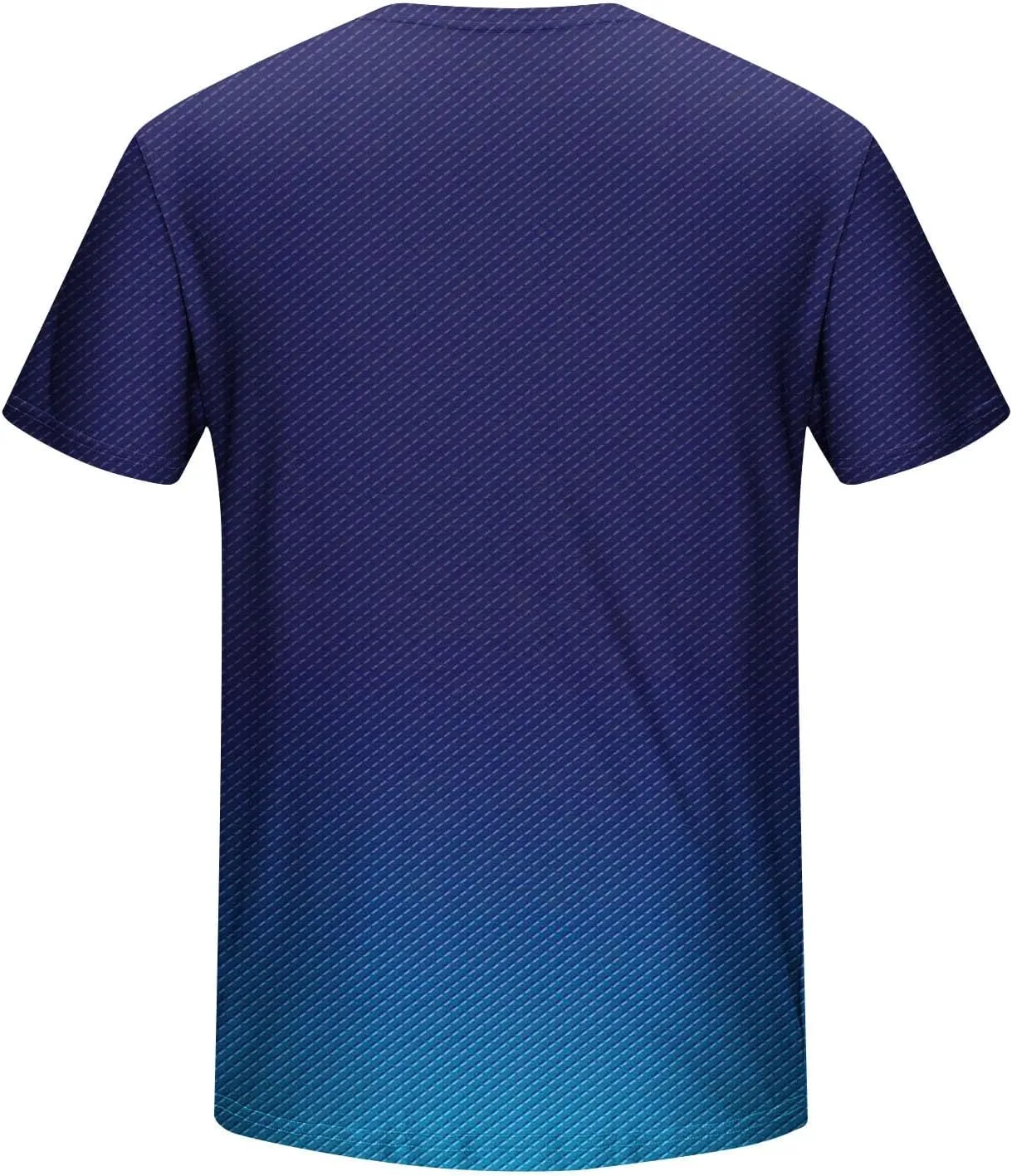Generic Gradient T-Shirt for Men Oversized Short Sleeve Crew Neck Sports Shirts Summer Casual Plus Size Tees Loose Fit Tops