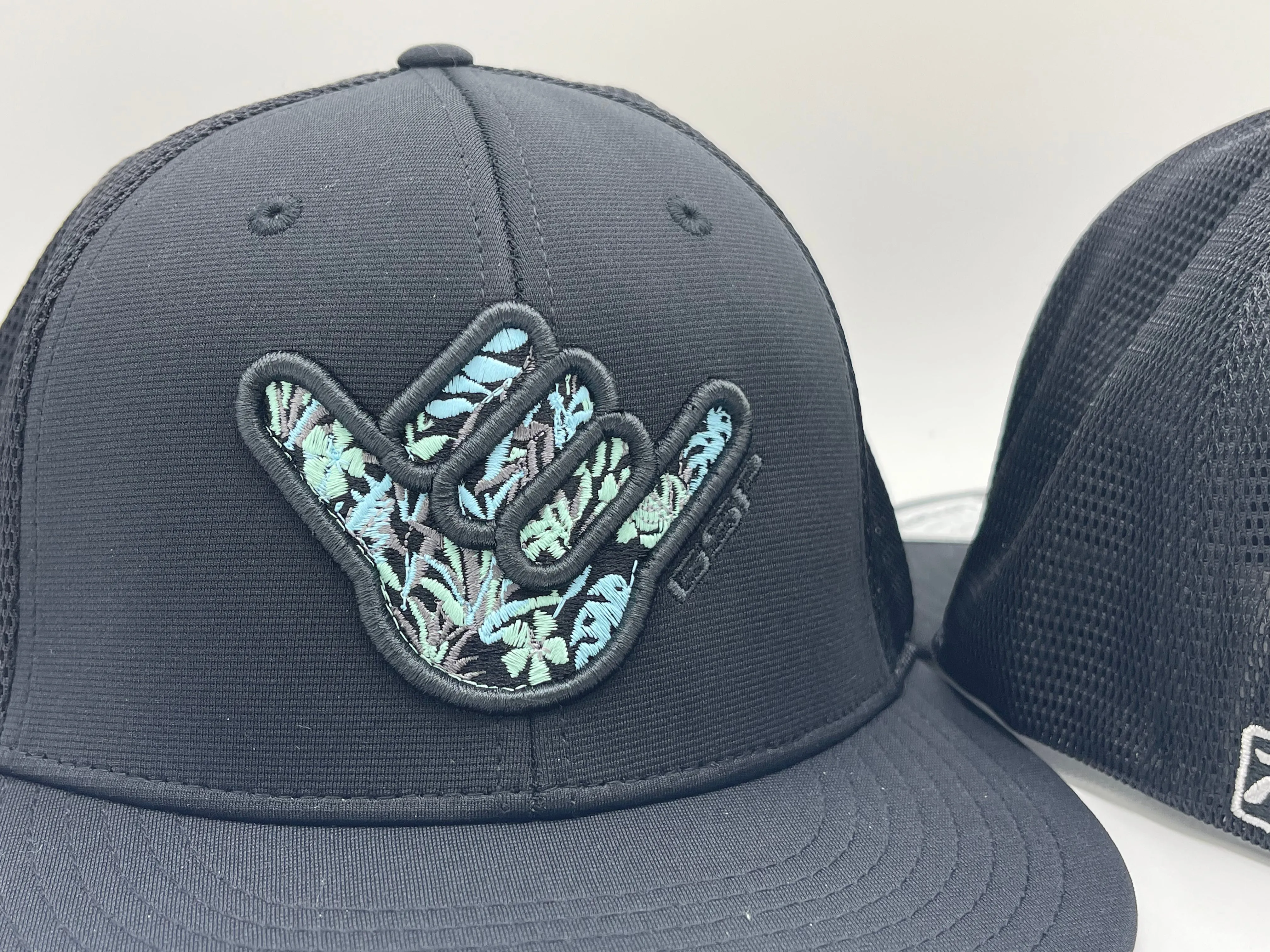 GS Sports Shaka Floral PTS20M Hat - Black with Pastels