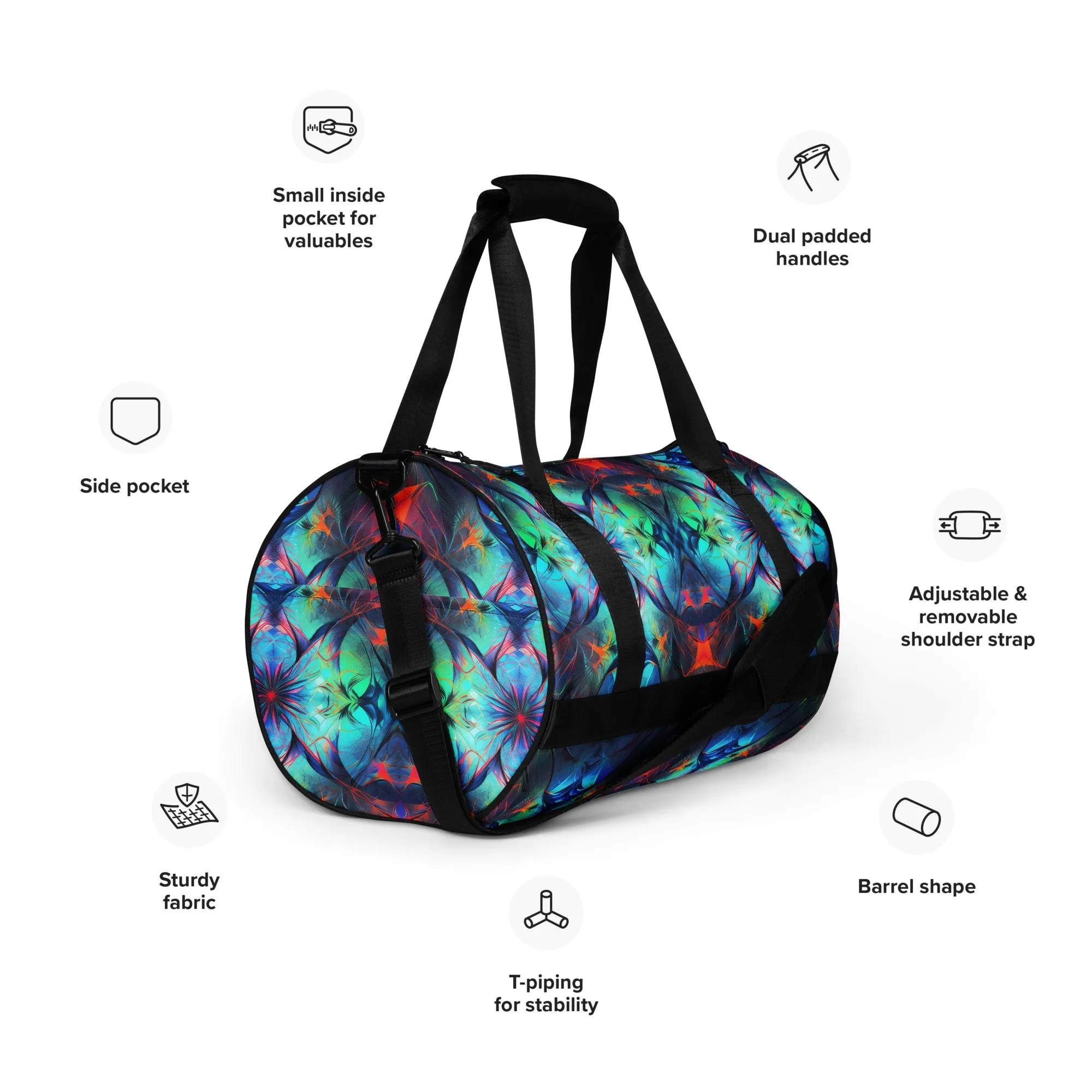 Gym Bag Fractal Beauty