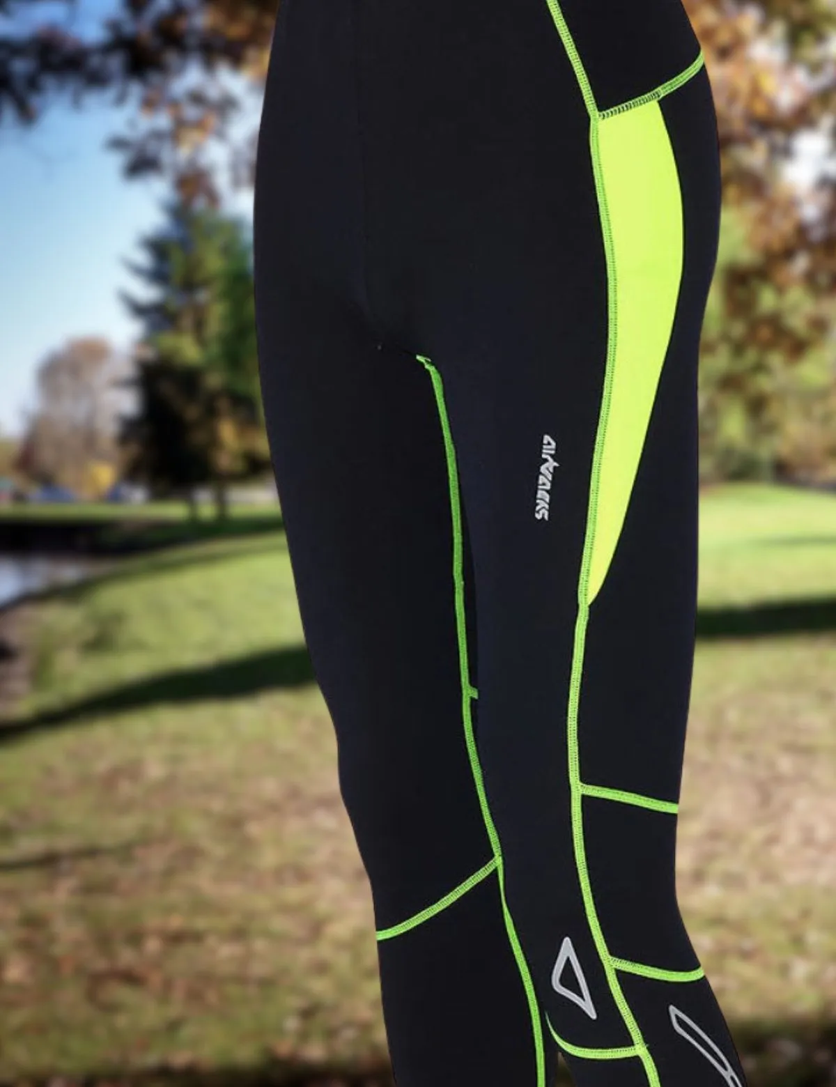 Herren Thermo Lauftight Lang Pro T Neon