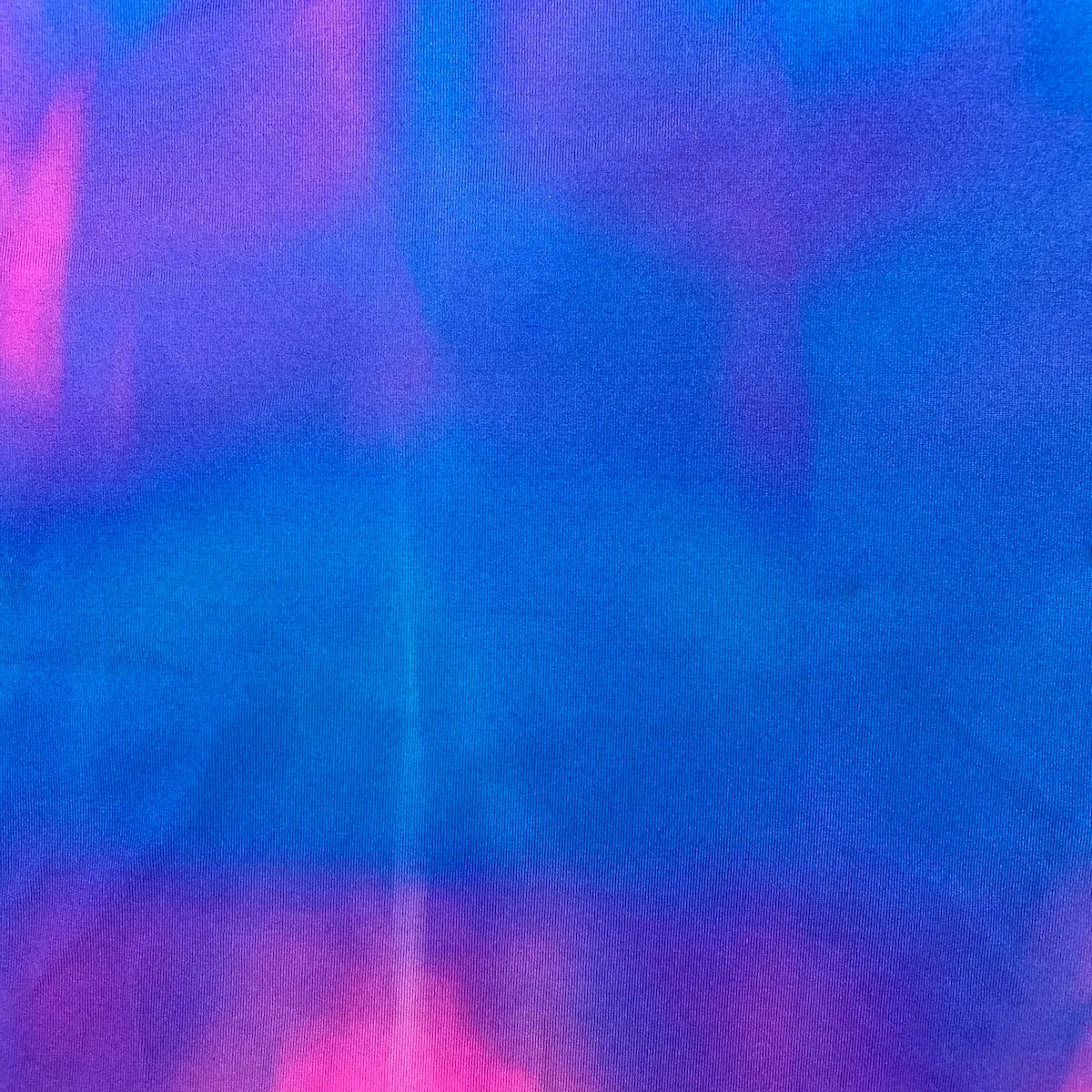 Hot Pink Blue Tie Dye Nylon Spandex Fabric