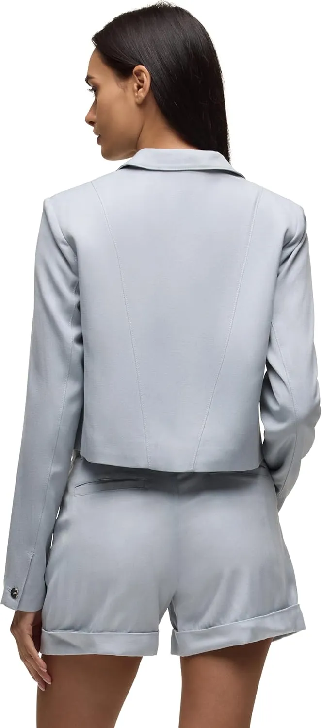 HUDSON Women's Cropped Blazer