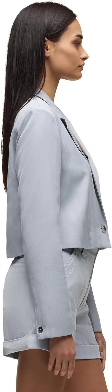 HUDSON Women's Cropped Blazer
