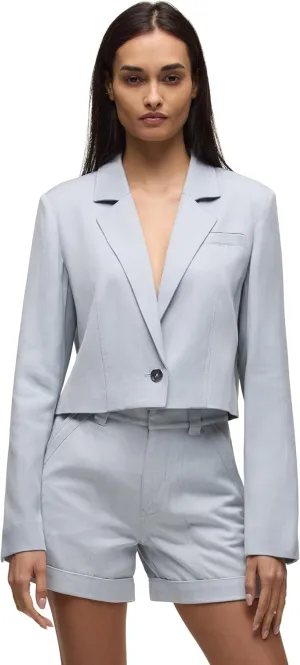 HUDSON Women's Cropped Blazer