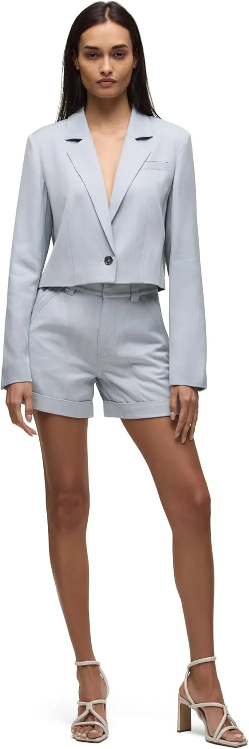 HUDSON Women's Cropped Blazer