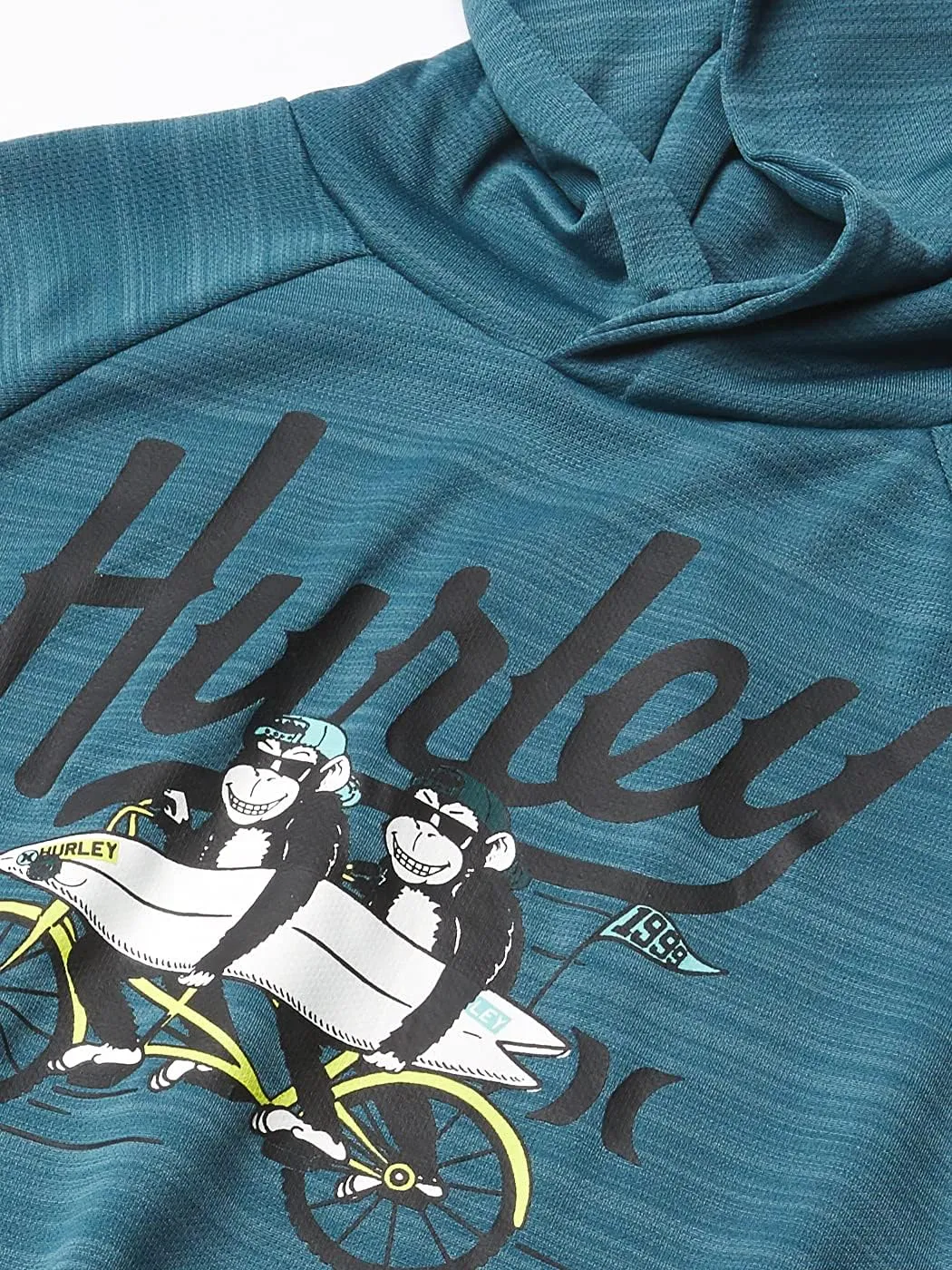 Hurley baby-boys Long Sleeve Hooded Top and Jogger Pants 2-piece Outfit Set