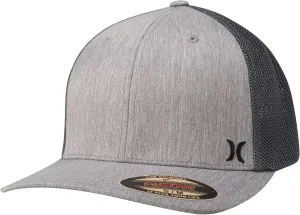 Hurley Men's Caps - Mini Icon Mesh Panel Baseball Cap - Fitted Hats for Men