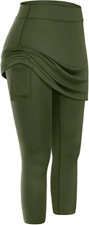 iLH Women's High Waist Workout Compression Seamless Fitness Yoga Leggings Butt Lift Active Tights Stretch Tummy Control Pants
