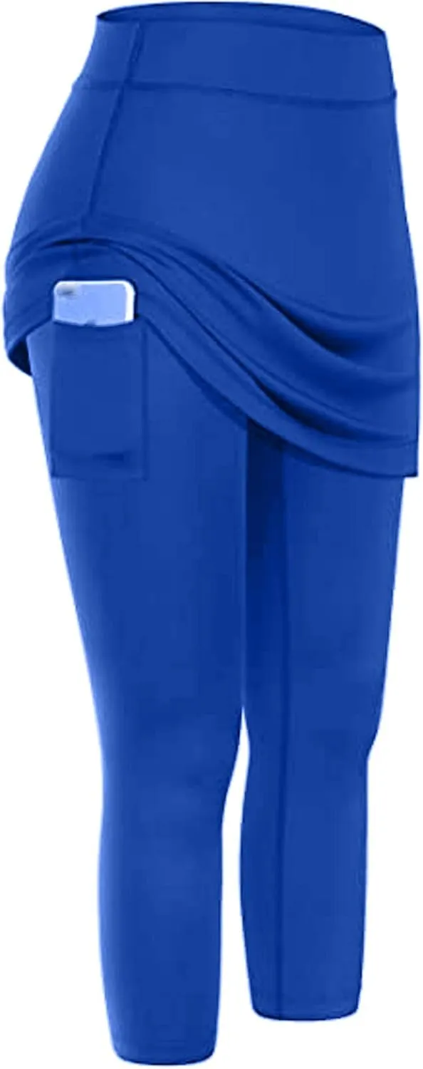 iLH Women's High Waist Workout Compression Seamless Fitness Yoga Leggings Butt Lift Active Tights Stretch Tummy Control Pants