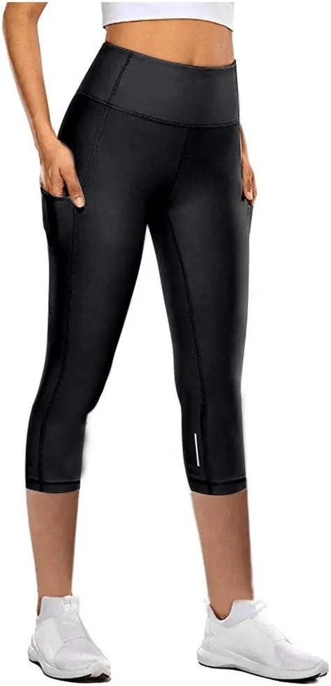 iLH Women's High Waist Workout Compression Seamless Fitness Yoga Leggings Butt Lift Active Tights Stretch Tummy Control Pants