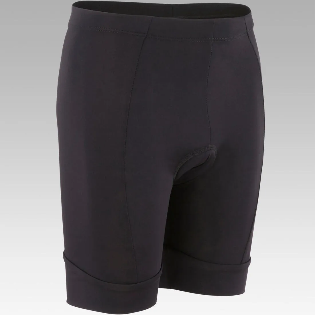 Kids' 7-13 Years Cycling Shorts 100 - Black