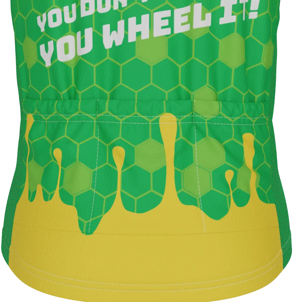 Kid's Winnie The Cyclist Short Sleeve Cycling Jersey
