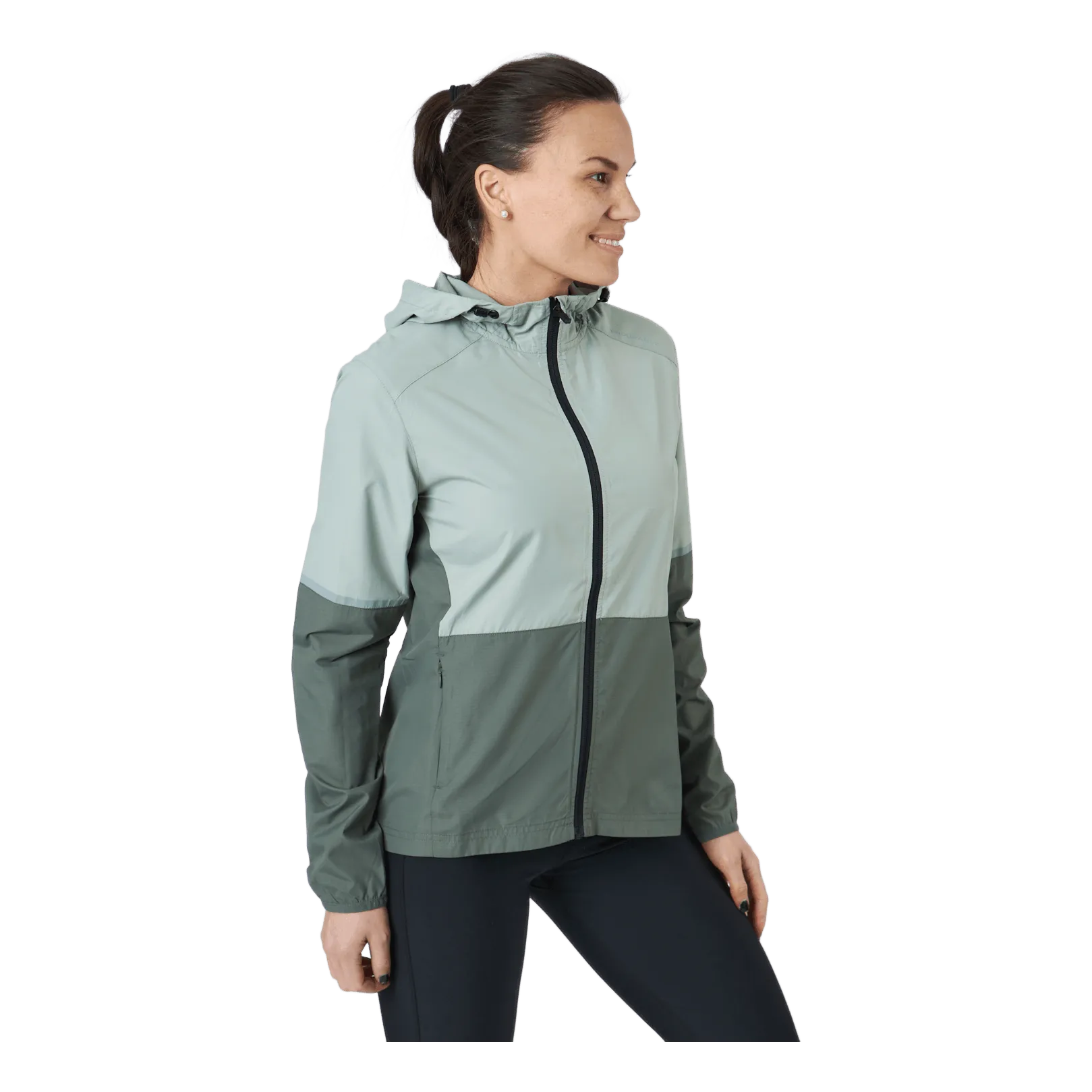 Kinthar W Jacket W/hood Dusty Teal