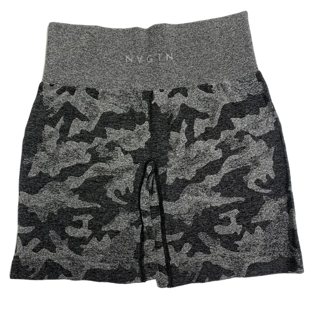Ladies Camo Seamless running gym Shorts