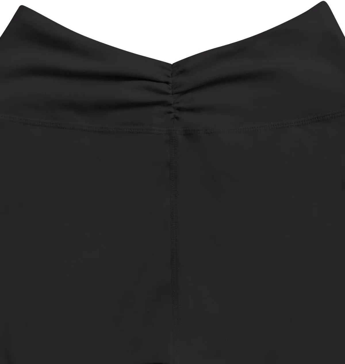 LASLULU V-High Waisted Workout Leggings for Women 28" Gathered Buttery Soft Compression Leggings Yoga Workout Pants