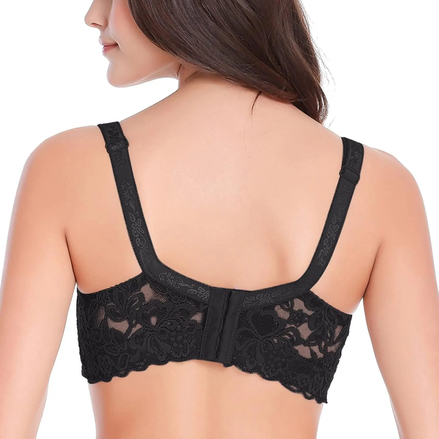 LCMTWX Bralettes for Women Lingerie V-Neck Plus Size Sexy Wireless Underwear Camisole Plus Size Sports Bra Padded Bralette