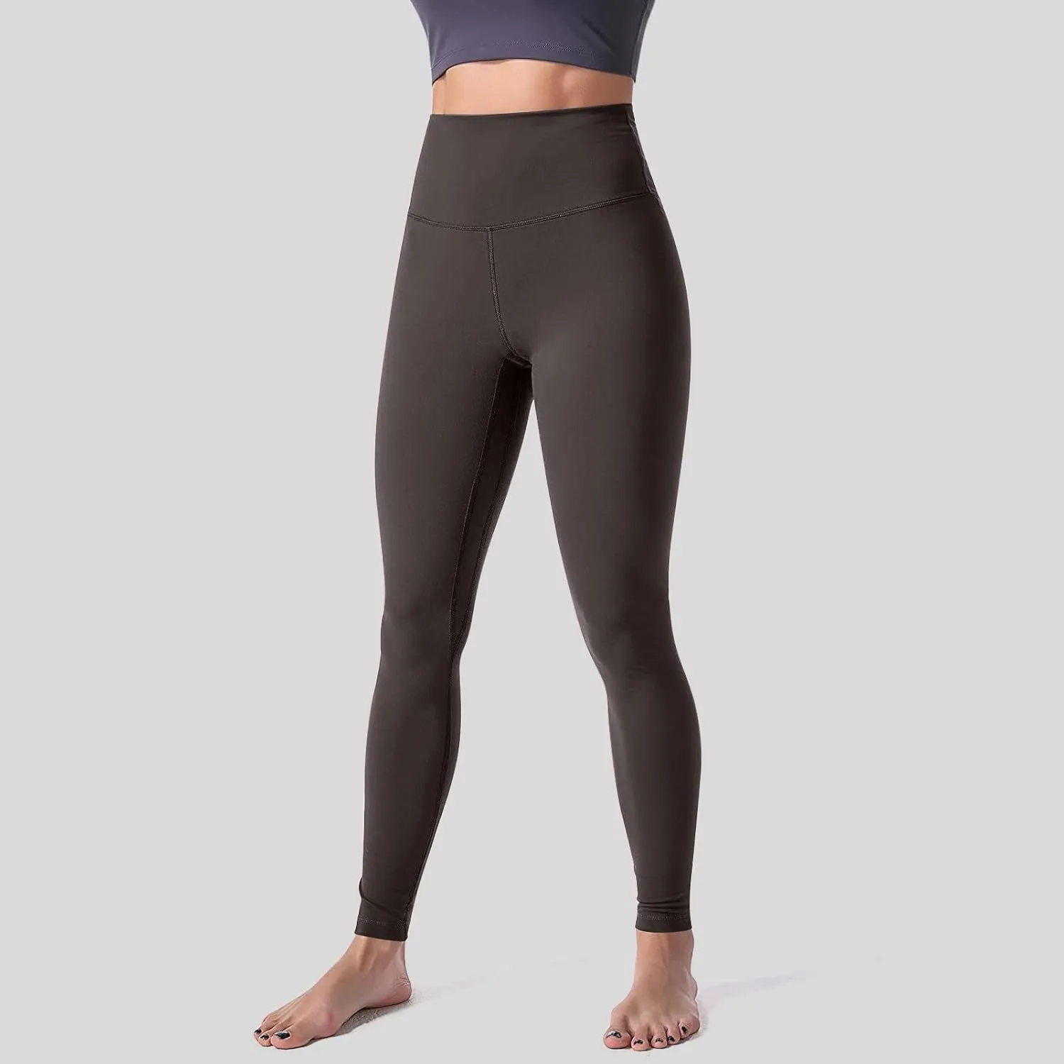 Leggings for Women Comfort Lightweight Yoga Pants with Pockets High Waisted Workout Leggings Baggy Womens