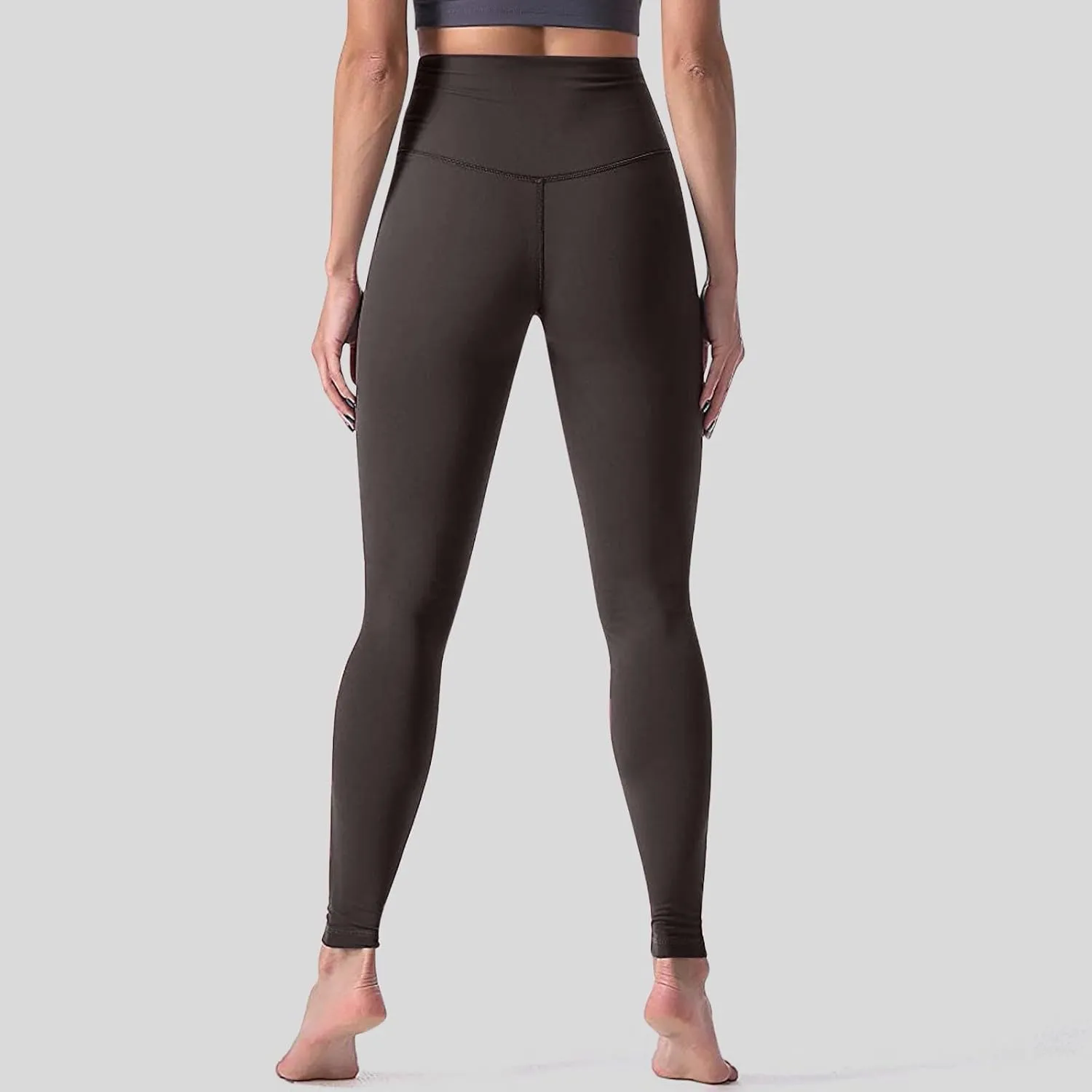 Leggings for Women Comfort Lightweight Yoga Pants with Pockets High Waisted Workout Leggings Baggy Womens