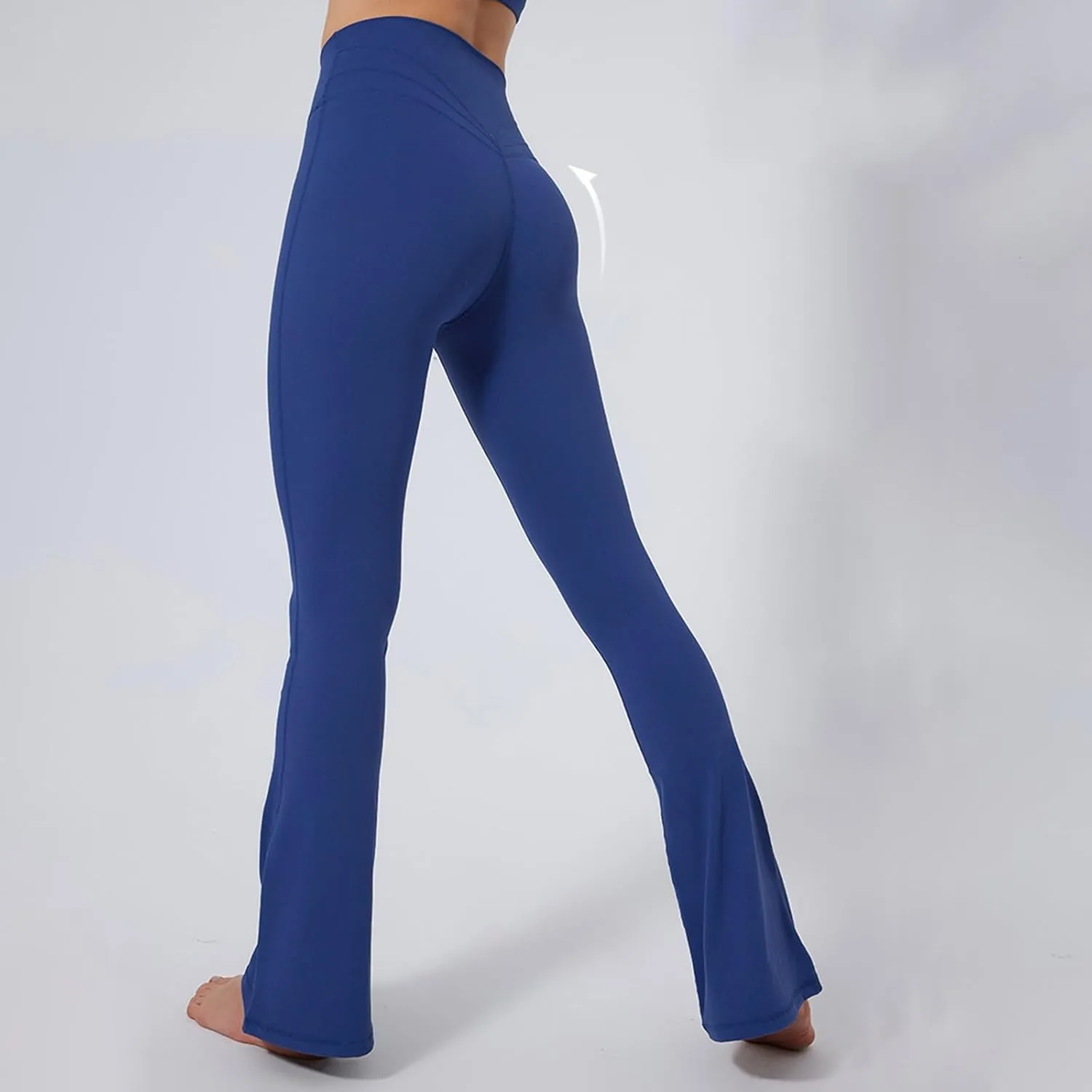 Leggings for Women High Waist High Waisted Tummy Control Yoga Pants Soft No See-Through Workout Flare Leggings