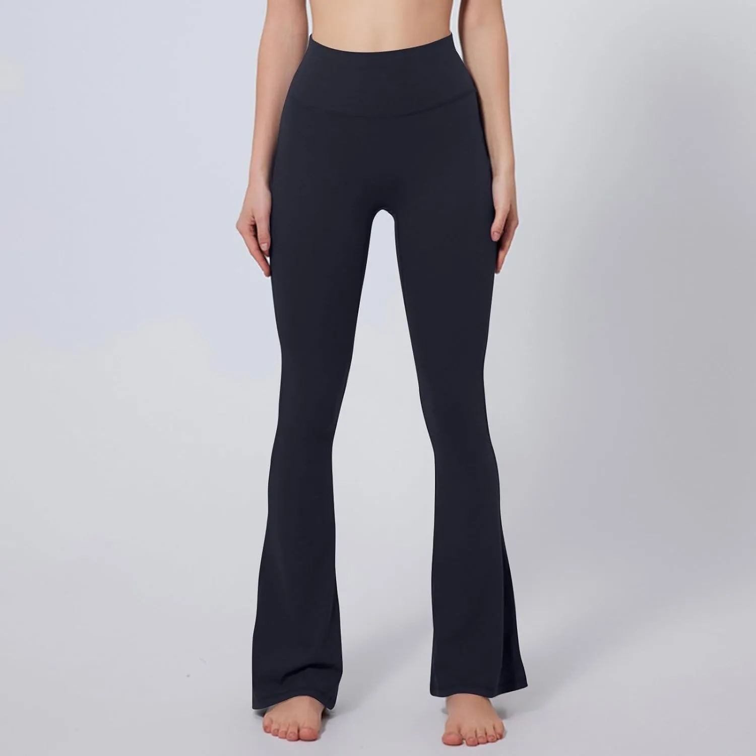 Leggings for Women High Waist High Waisted Tummy Control Yoga Pants Soft No See-Through Workout Flare Leggings