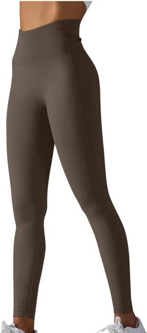 Leggings for Women Tummy Control High Waist Yoga Pants Compression Butt Lifting Slim Gym Athletic Leggings Tights