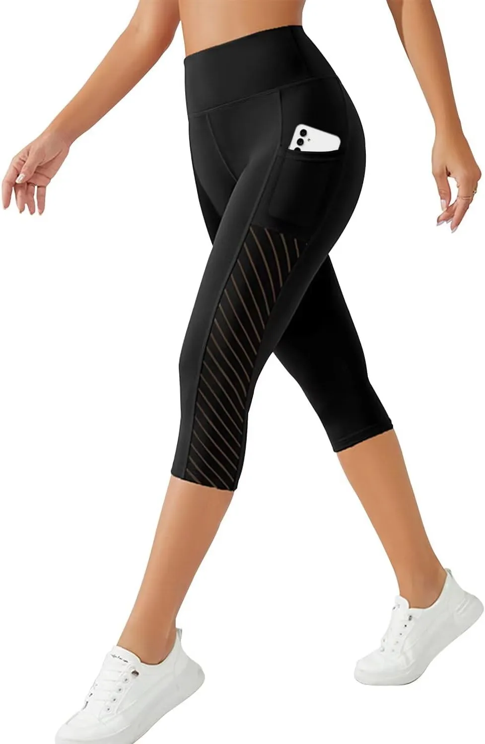 Leggings with Pockets for Women, High Waisted Workout Leggings Gym Running Yoga Pants