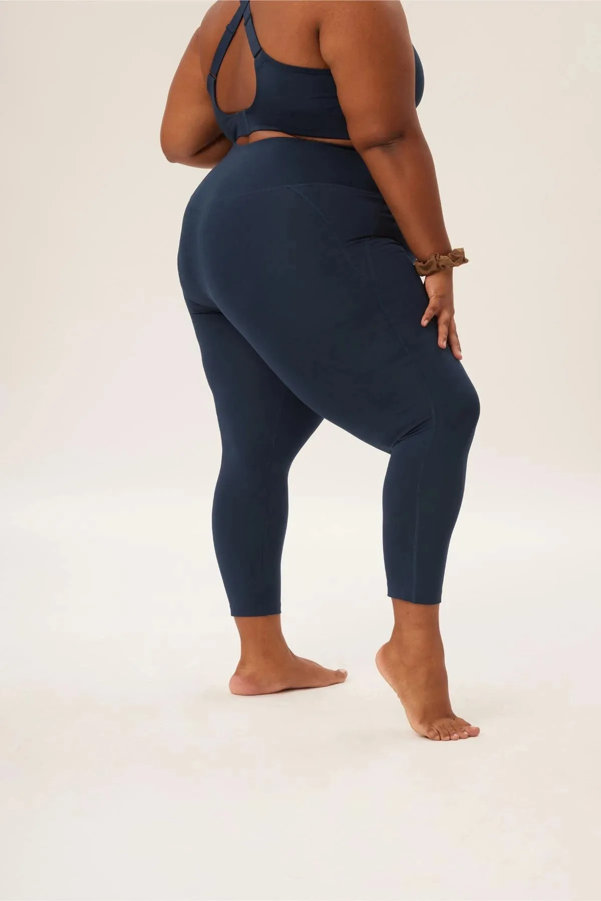 long leggings compressive - midnight