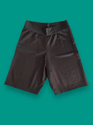 Long Swim Shorts Black