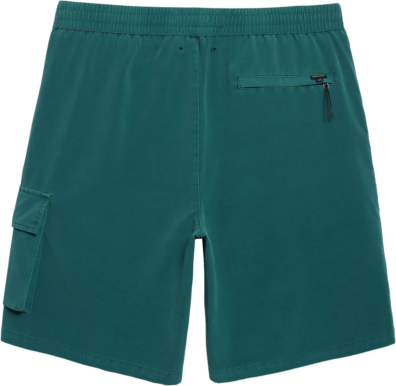 maamgic Mens Swim Trunks with Compression Liner 9 inch Quick Dry Men Bathing Suit Stretch Board Shorts