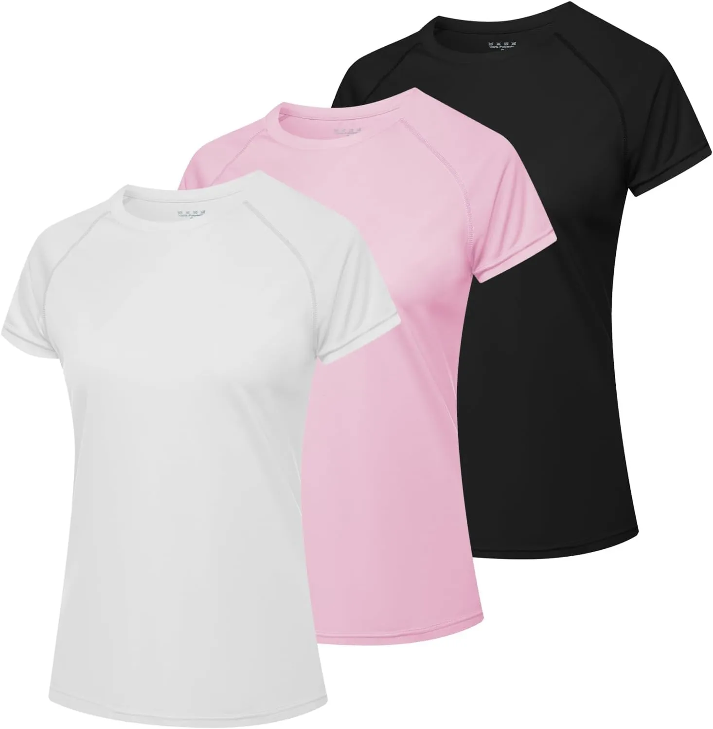 MEETWEE Women Rash Guard Short Sleeve T-Shirts Quick Dry Swim Shirt UPF 50  UV Sun Protection Lightweight Workout Swim Top