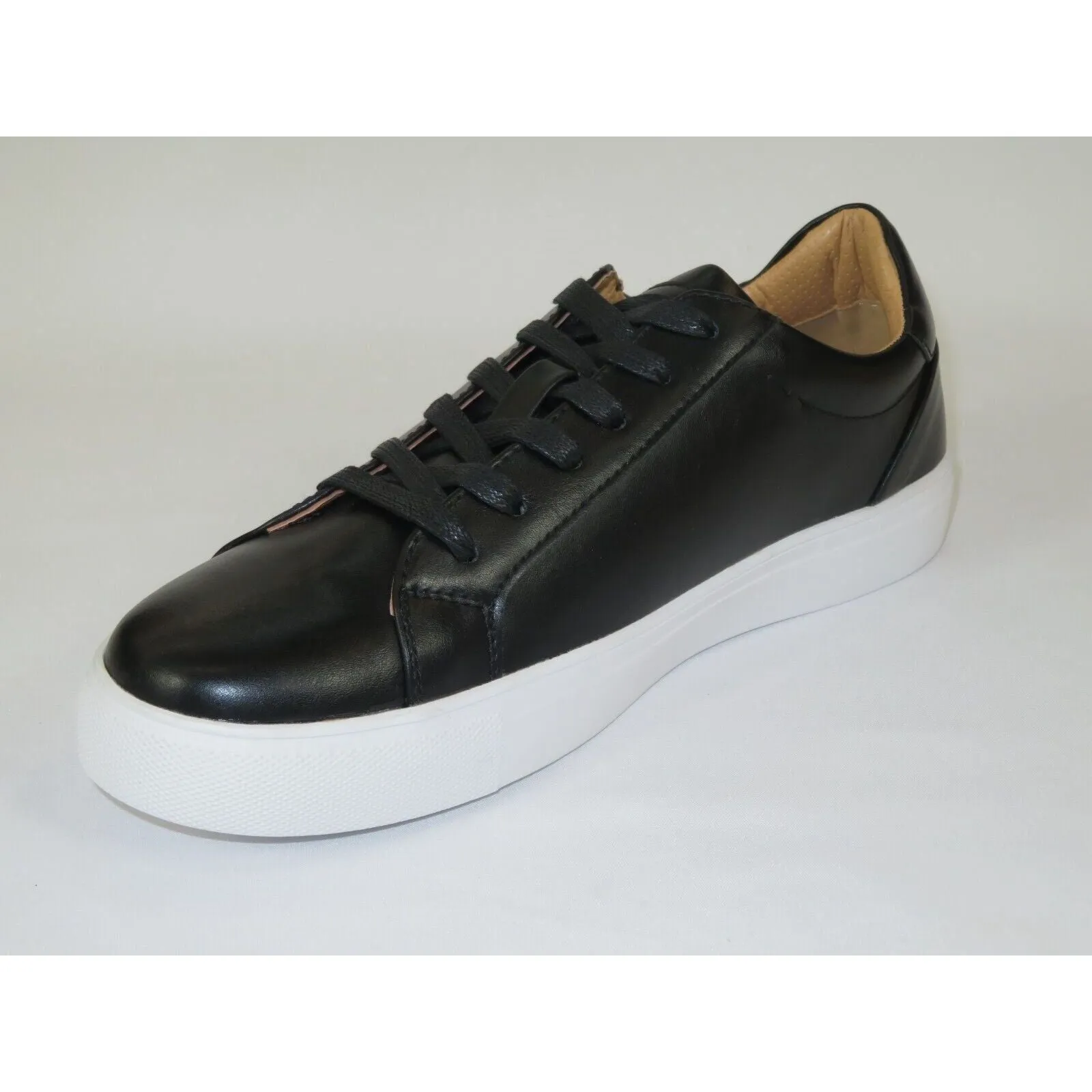 Men Harrison Myles Sneaker Dress Shoes Soft Comfort Lace Cushioned S2111 Black