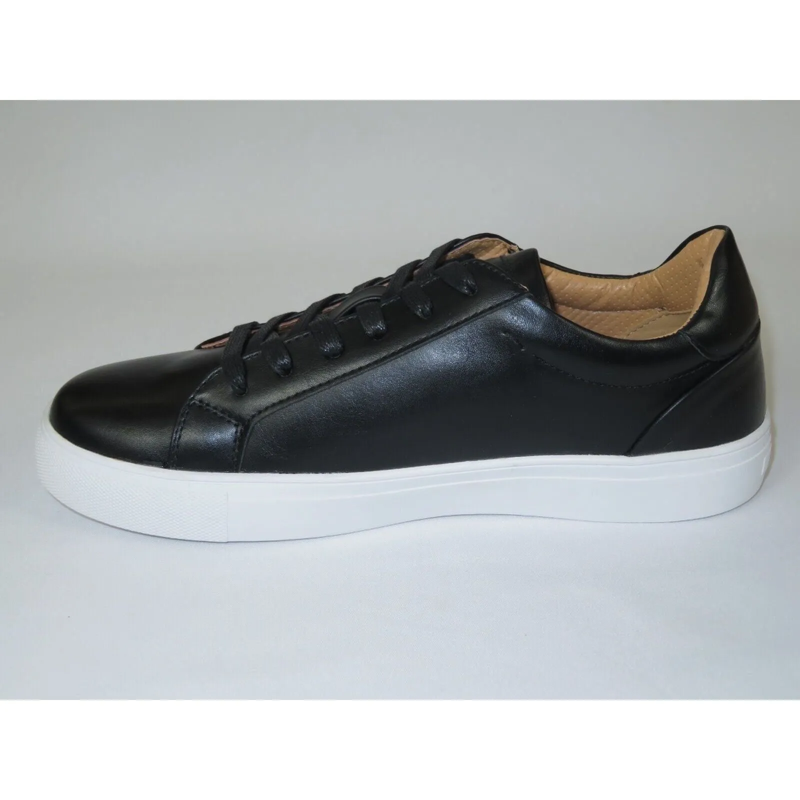Men Harrison Myles Sneaker Dress Shoes Soft Comfort Lace Cushioned S2111 Black