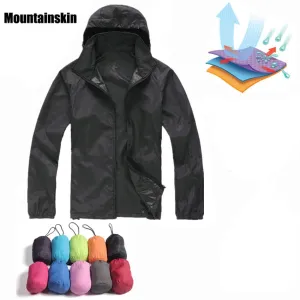 Men Women Quick Dry Hiking Jackets 2020 New Waterproof Sun-Protective
