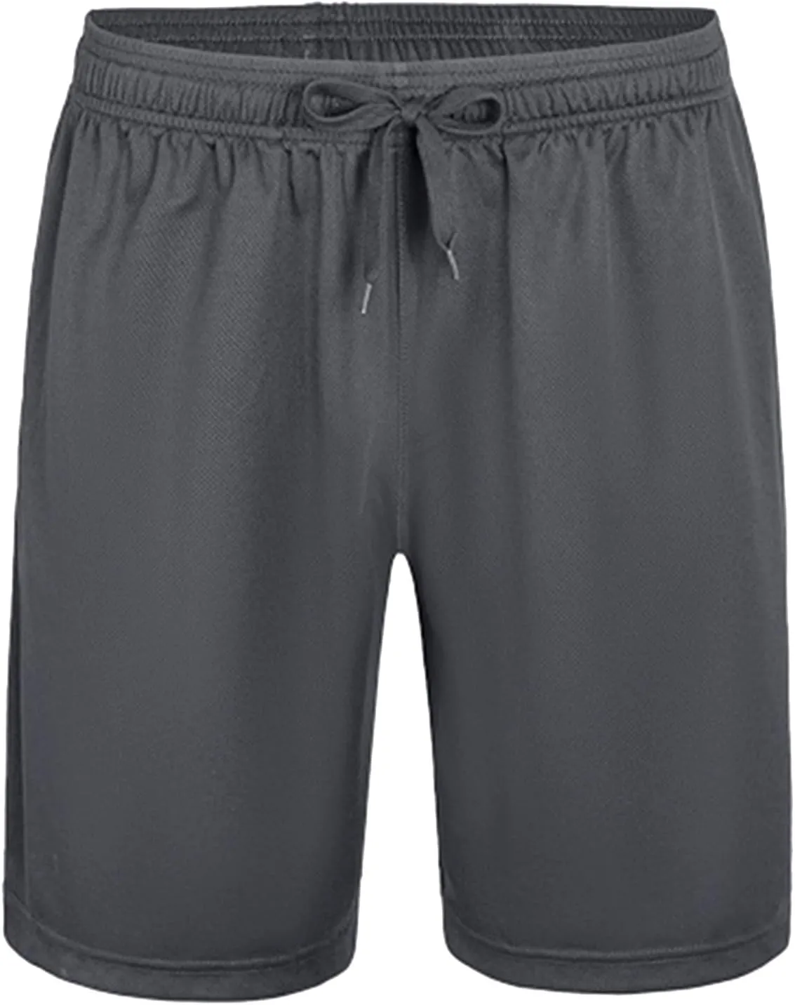 Men's Athletic Running Shorts Quick Dry Casual Elastic Waist Drawstring Workout Sports Gym Shorts with Pockets
