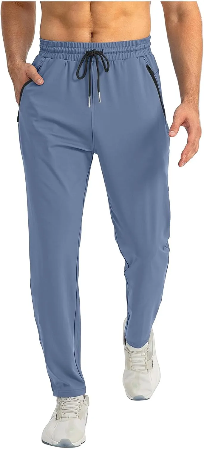 Mens Baggy Long Sweat Pants Mens Cargo Sweatpants Athletic Jogger Pant Drawstring Waist Going Out Casual Pants