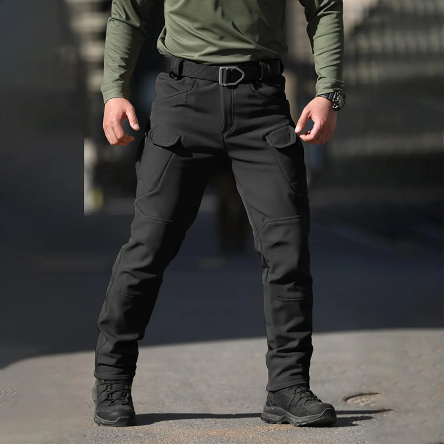 Mens Cargo Pants, Hiking Pant, Multipants - Outdoor Waterproof Quick-Dry Multi-Pocket Durable Tactical Pants