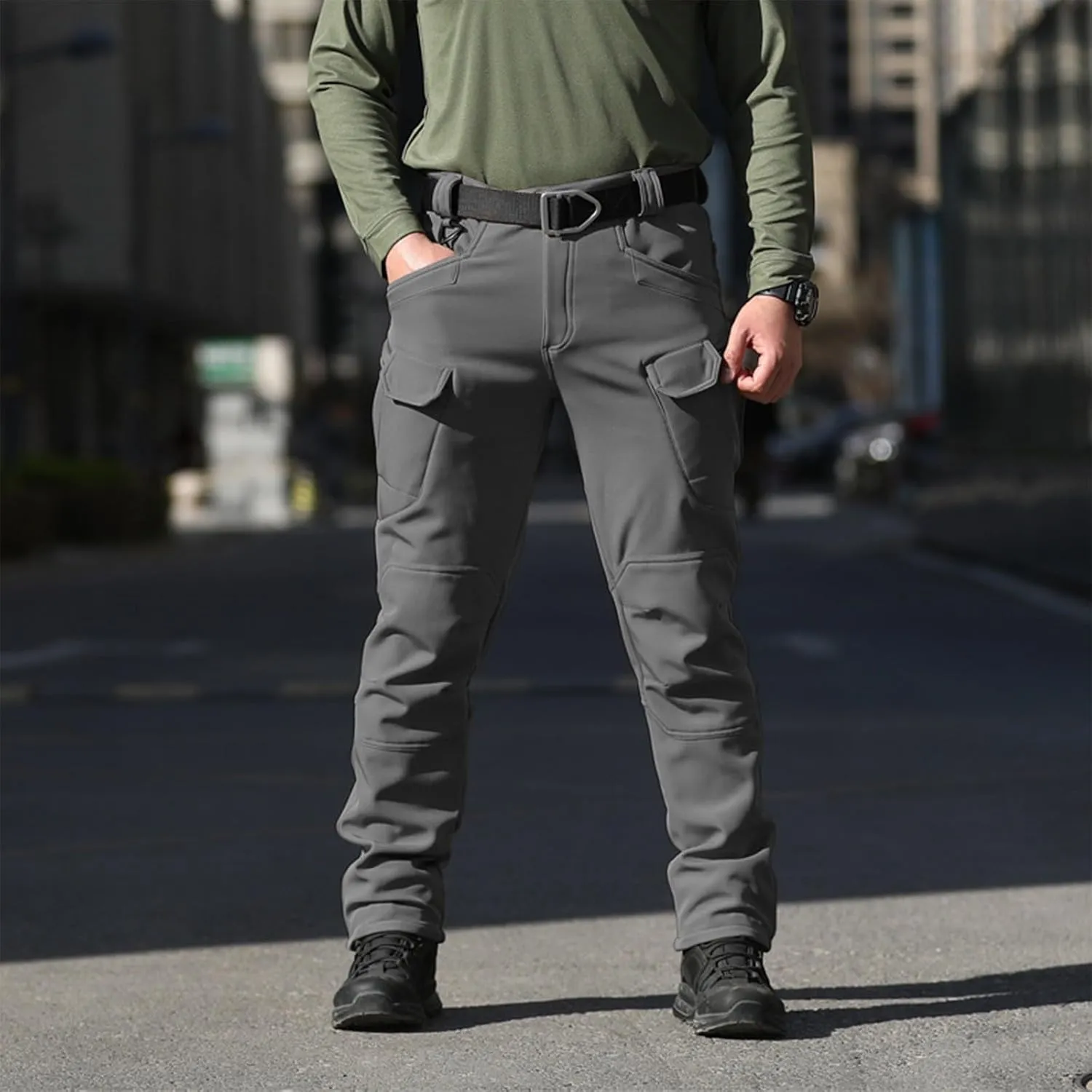 Mens Cargo Pants, Hiking Pant, Multipants - Outdoor Waterproof Quick-Dry Multi-Pocket Durable Tactical Pants