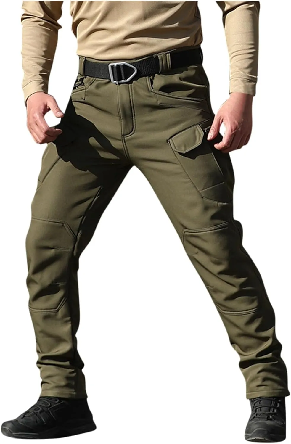 Mens Cargo Pants, Hiking Pant, Multipants - Outdoor Waterproof Quick-Dry Multi-Pocket Durable Tactical Pants