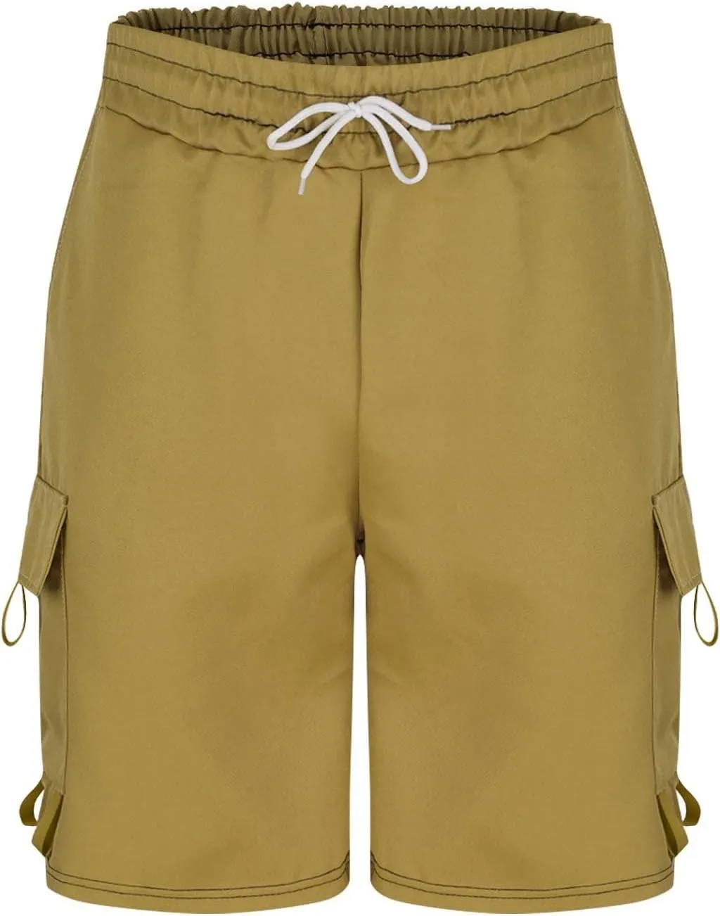 Men's Cargo Shorts Casual Lightweight Quick Dry Summer Outdoor Hiking Drawstring Multi-Pocket Relaxed Fit Cargo Shorts