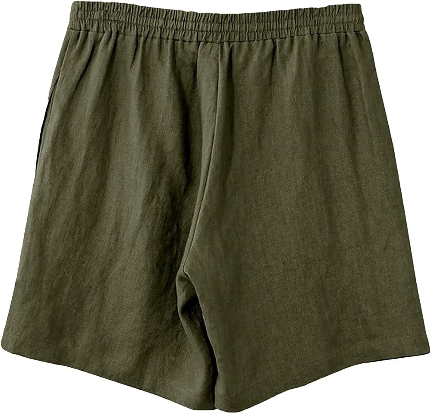 Mens Casual Gym Workout Shorts, Elastic Waist Jogger Lounge SweatShorts with Drawstring