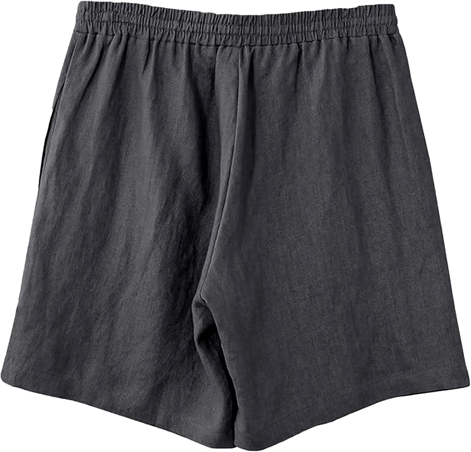 Mens Casual Gym Workout Shorts, Elastic Waist Jogger Lounge SweatShorts with Drawstring