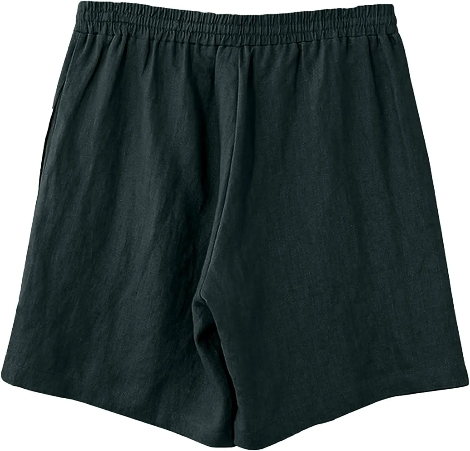 Mens Casual Gym Workout Shorts, Elastic Waist Jogger Lounge SweatShorts with Drawstring
